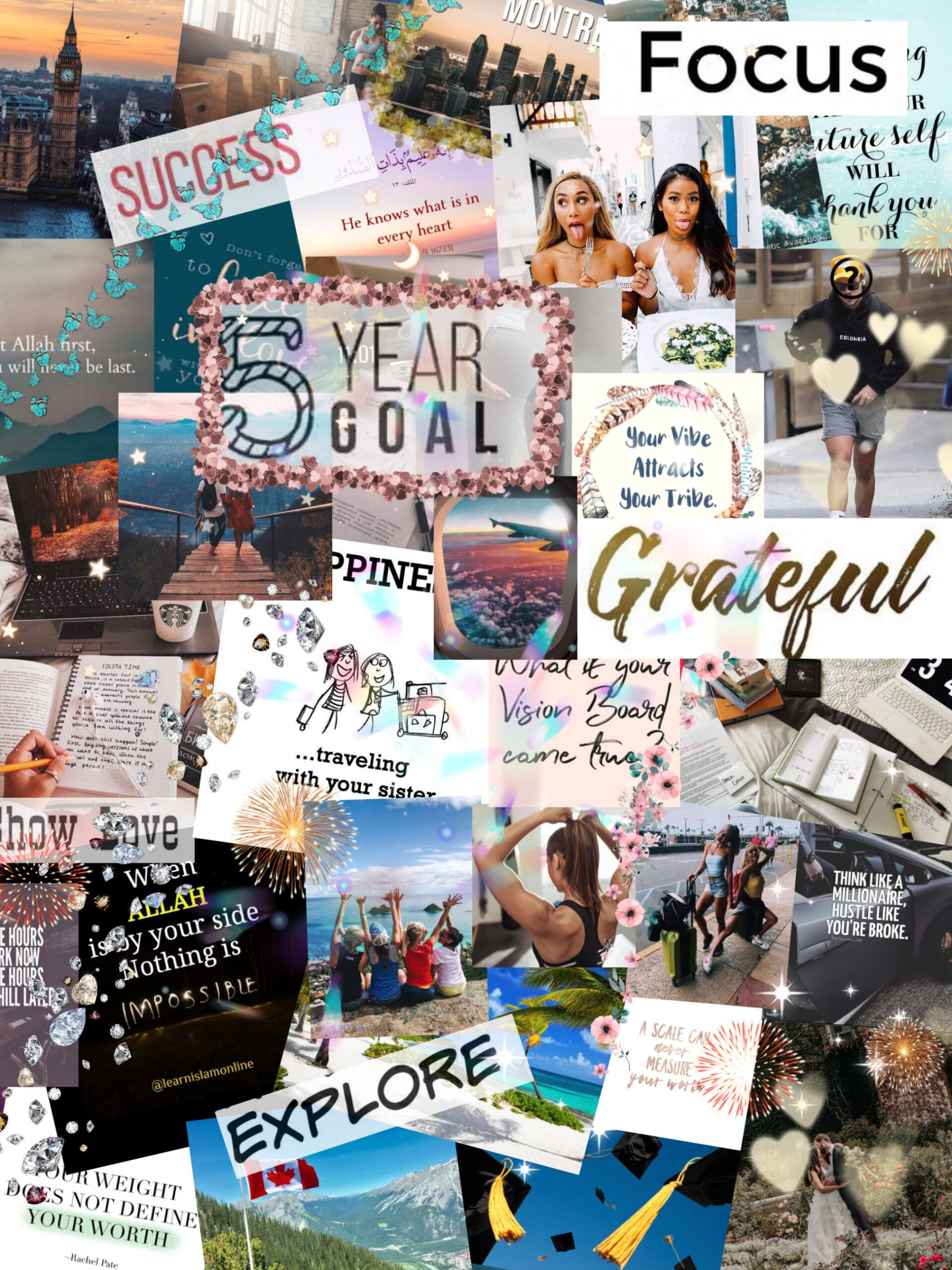 Vision board wallpaper  Vision board wallpaper, Vision board