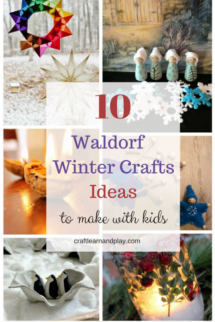 Waldorf Winter Crafts that will make your kids happy  Winter