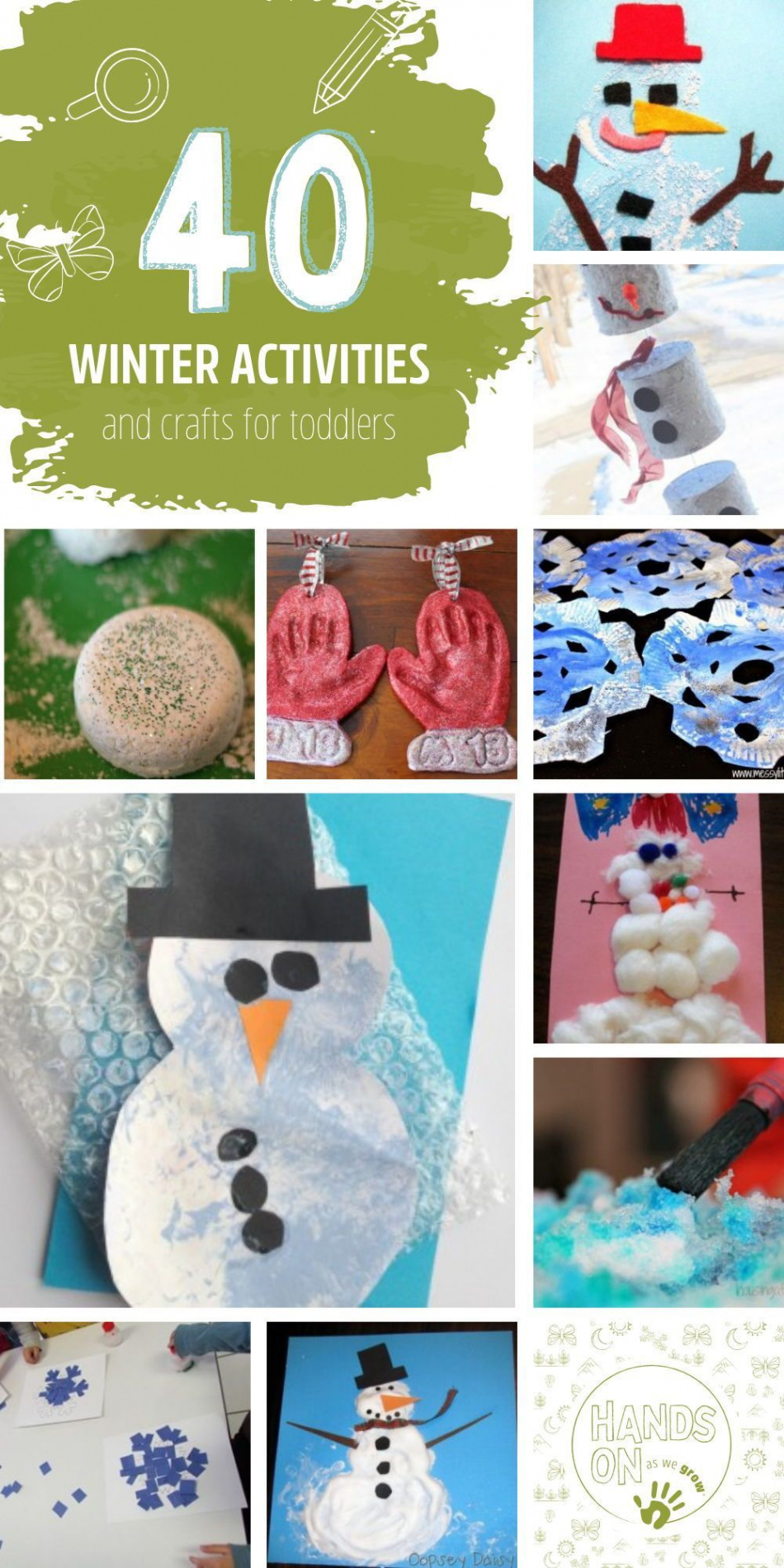 Winter Activities and Crafts for Toddlers for Snowy Day Fun