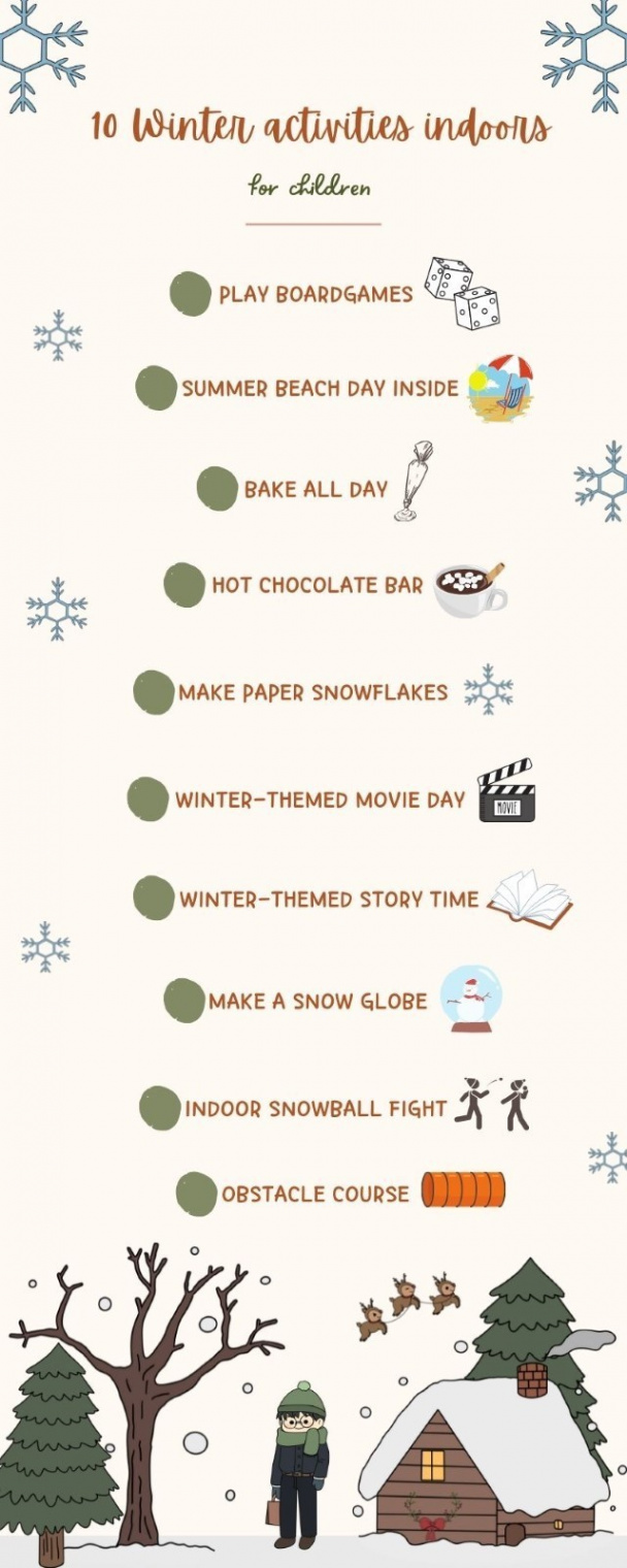 Winter activities to do indoors for children - ARTE VIVA