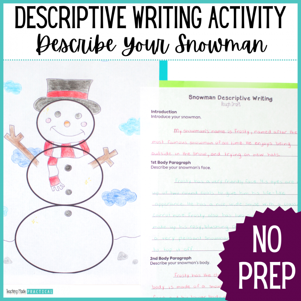 Winter Activity Ideas for rd, th, and th Grade Classrooms