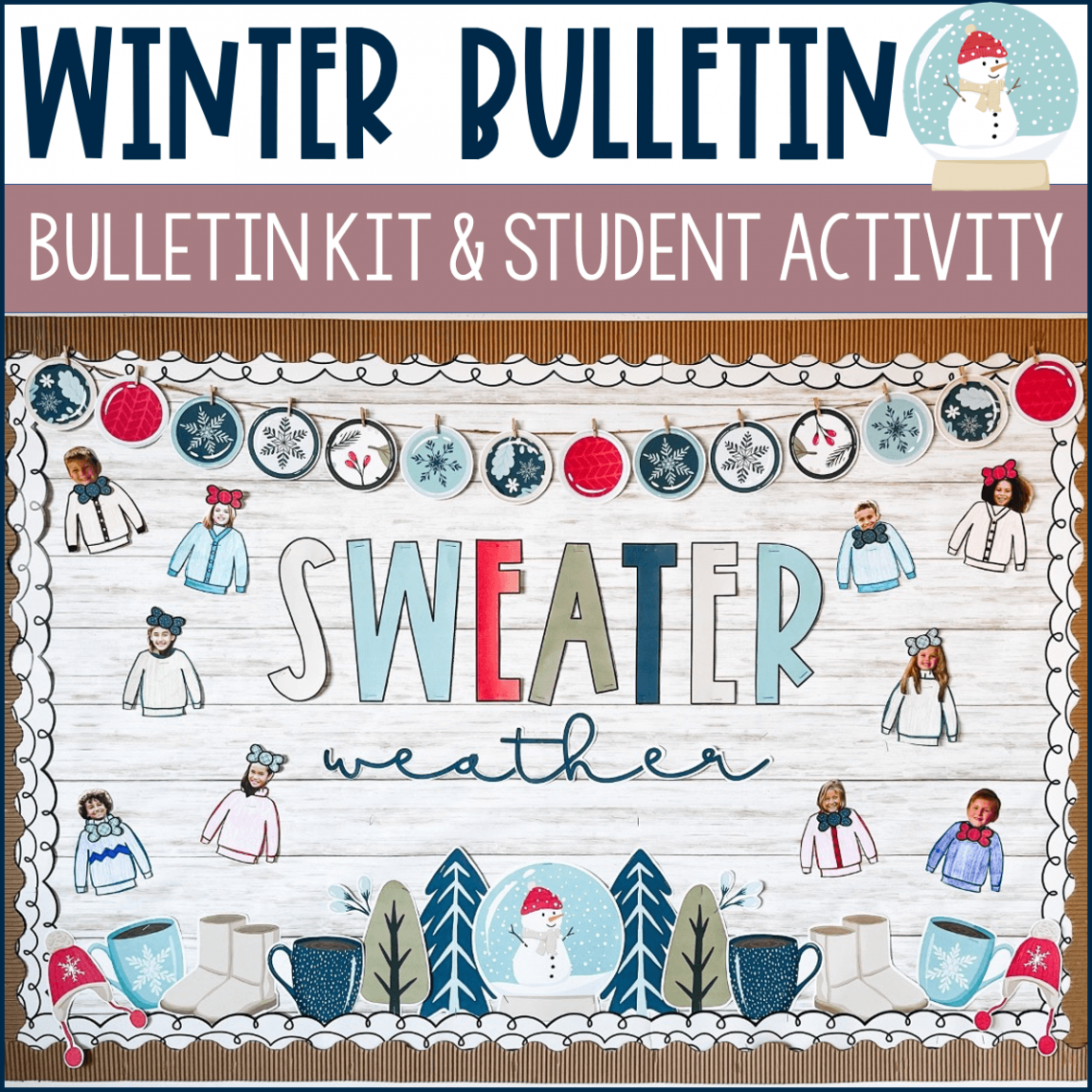 Winter Bulletin Board Kit — Stephanie Nash - A Touch of Class