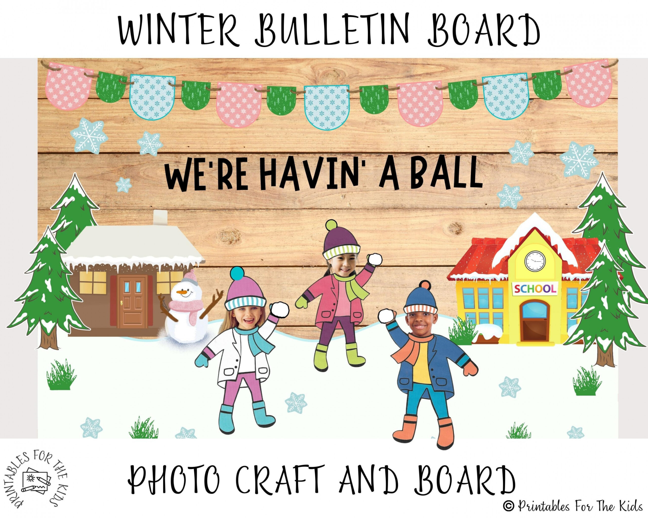 Winter Bulletin Board Seasonal Classroom Board Display - Etsy