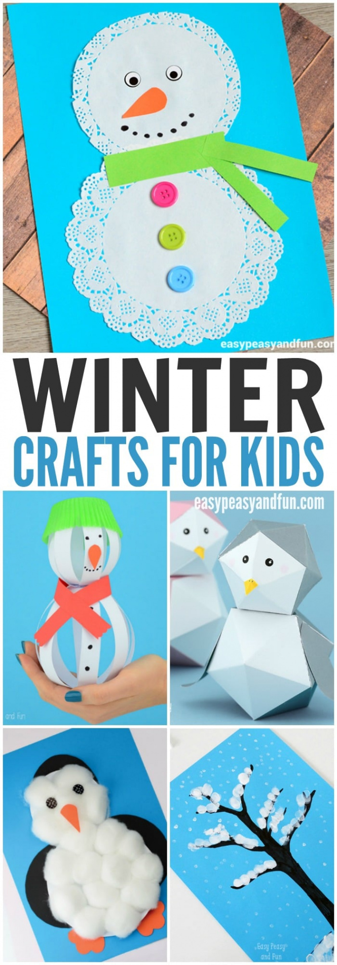 Winter Crafts for Kids to Make - Fun Art and Craft Ideas for All