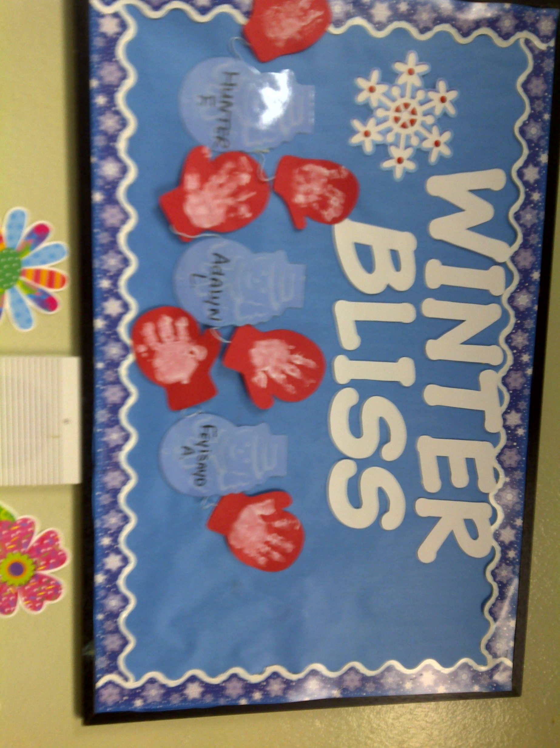 Winter Infant bulletin board  Cute bulletin boards, Infant