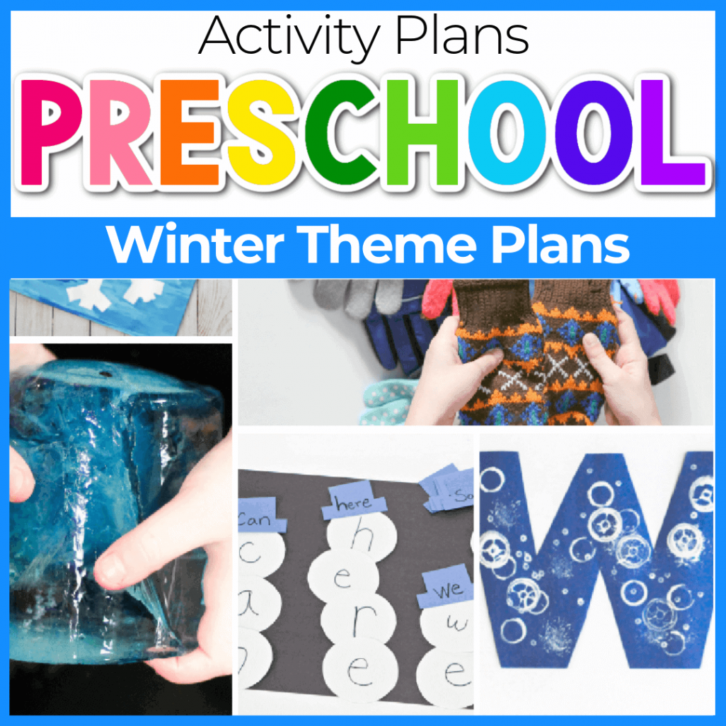 Winter Lesson Plans for Preschool: Literacy, Science, Math - Life