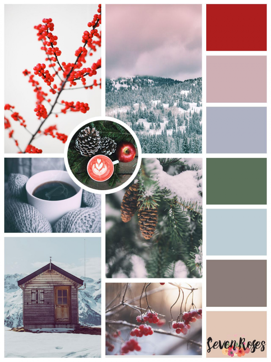 Winter moodboard + winter lover