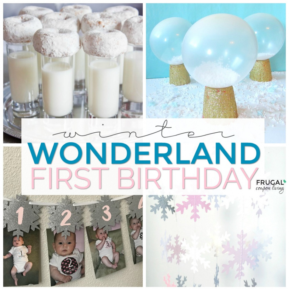 Winter ONEderland First Birthday Party Ideas