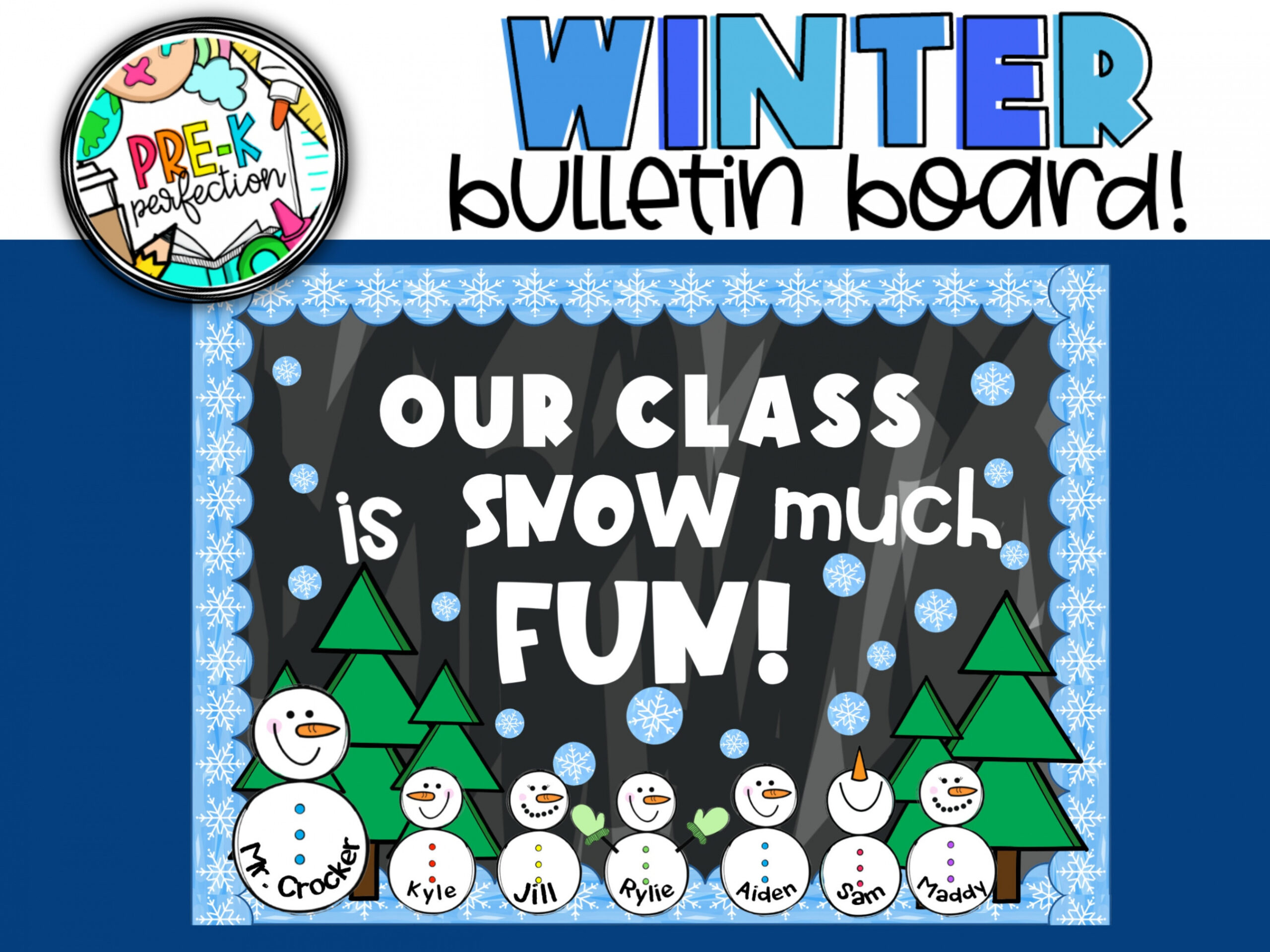 Winter Snowman Bulletin Board Winter Bulletin Board Winter - Etsy