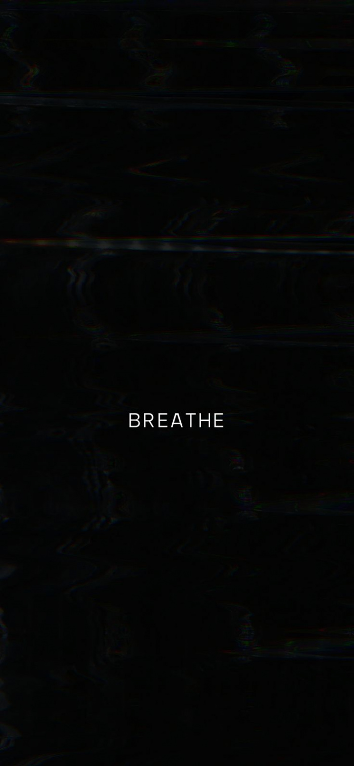 Breathe Wallpaper  Black wallpaper iphone dark, Black aesthetic