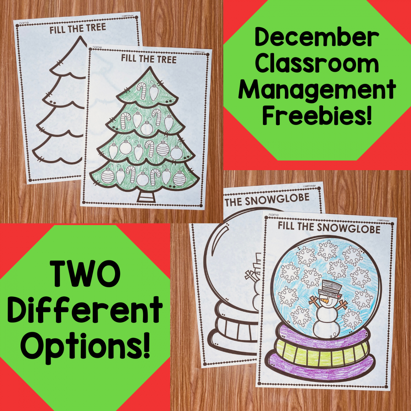 December Classroom Management - Simply Kinder