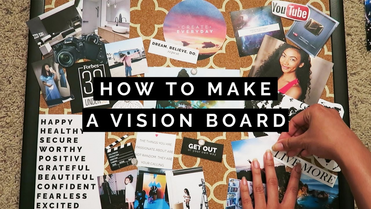 DIY: HOW TO MAKE A VISION BOARD