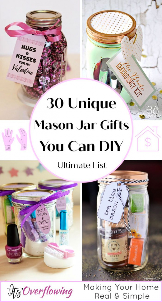 DIY Mason Jar Gifts – Homemade Mason Jar Gift Ideas  Homemade