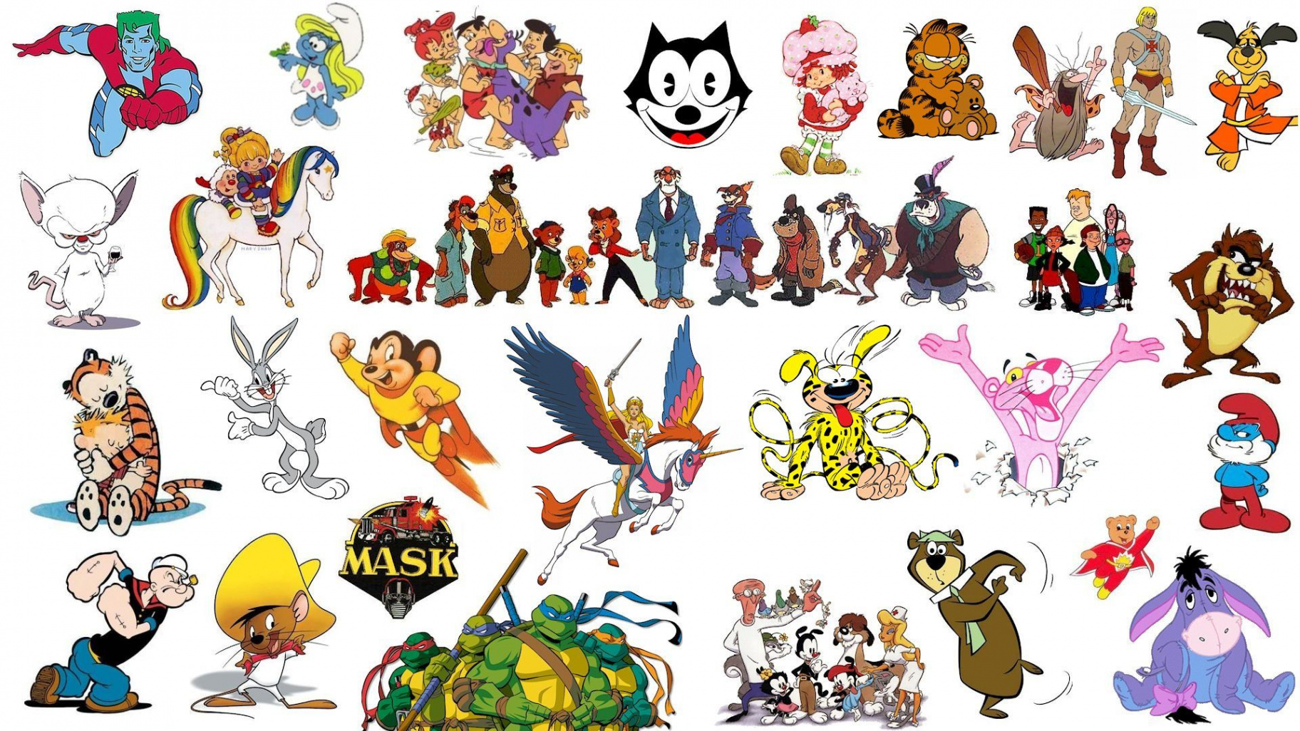 Drawing cartoon characters, Cartoon wallpaper, Classic cartoons