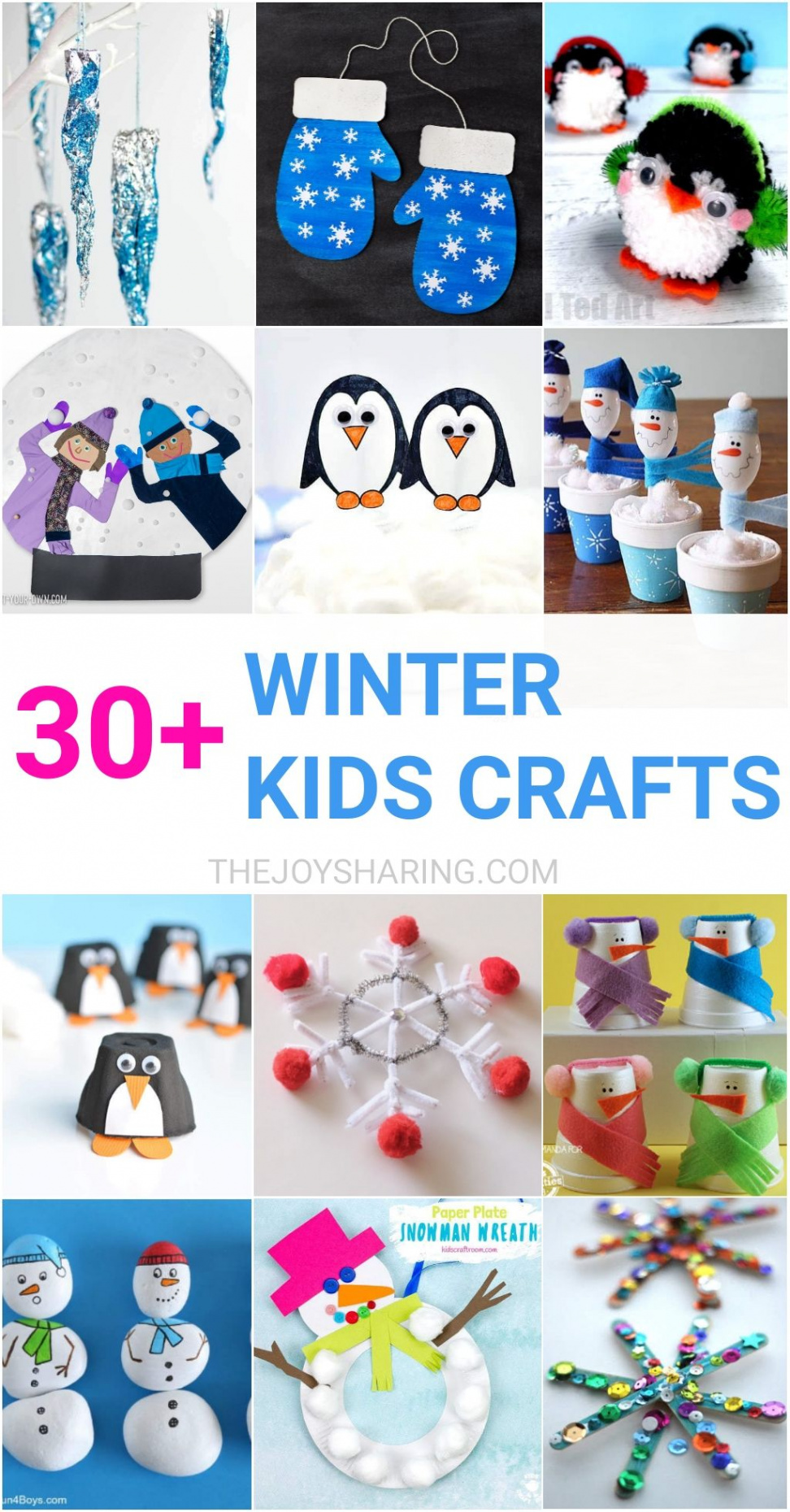 Easy Winter Crafts for Kids  Winter crafts for kids, Winter