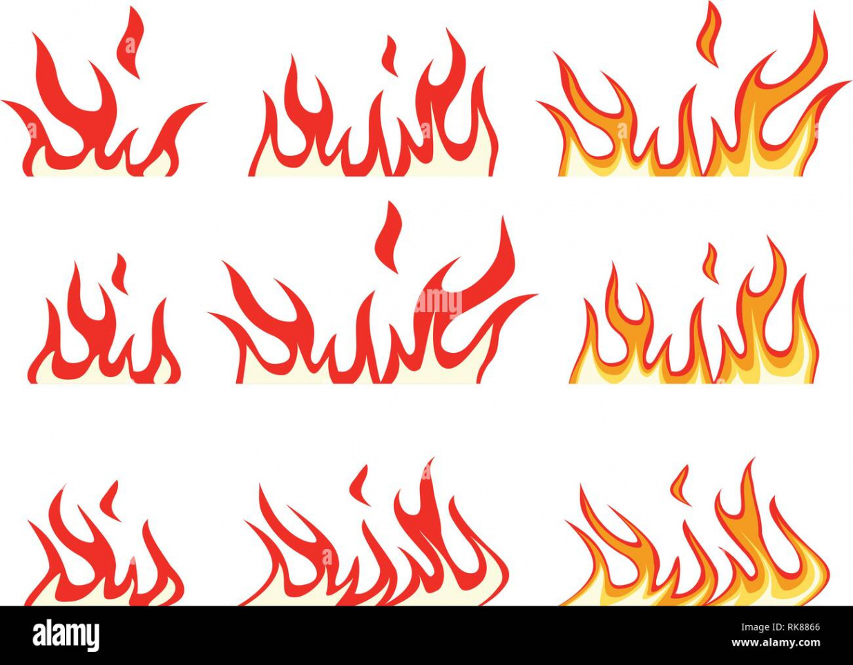 Fire flame drawing hi-res stock photography and images - Alamy