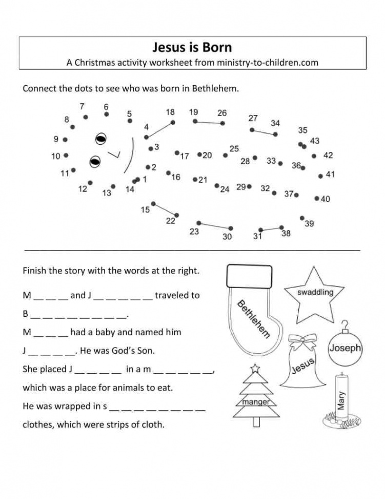 Free Christmas Worksheets for Kids (Free Printable Activity Sheets)