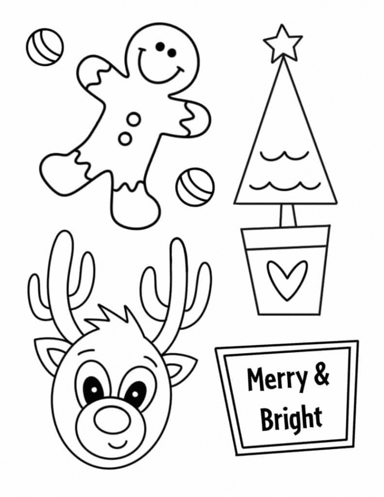 Free Christmas Worksheets for Preschool! ⋆ The Hollydog Blog