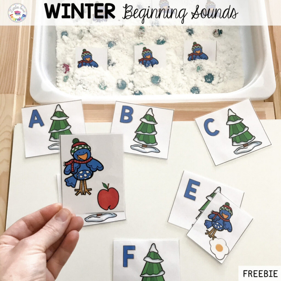 FREE Must-Have Winter Printables for Preschool (Math & Literacy)