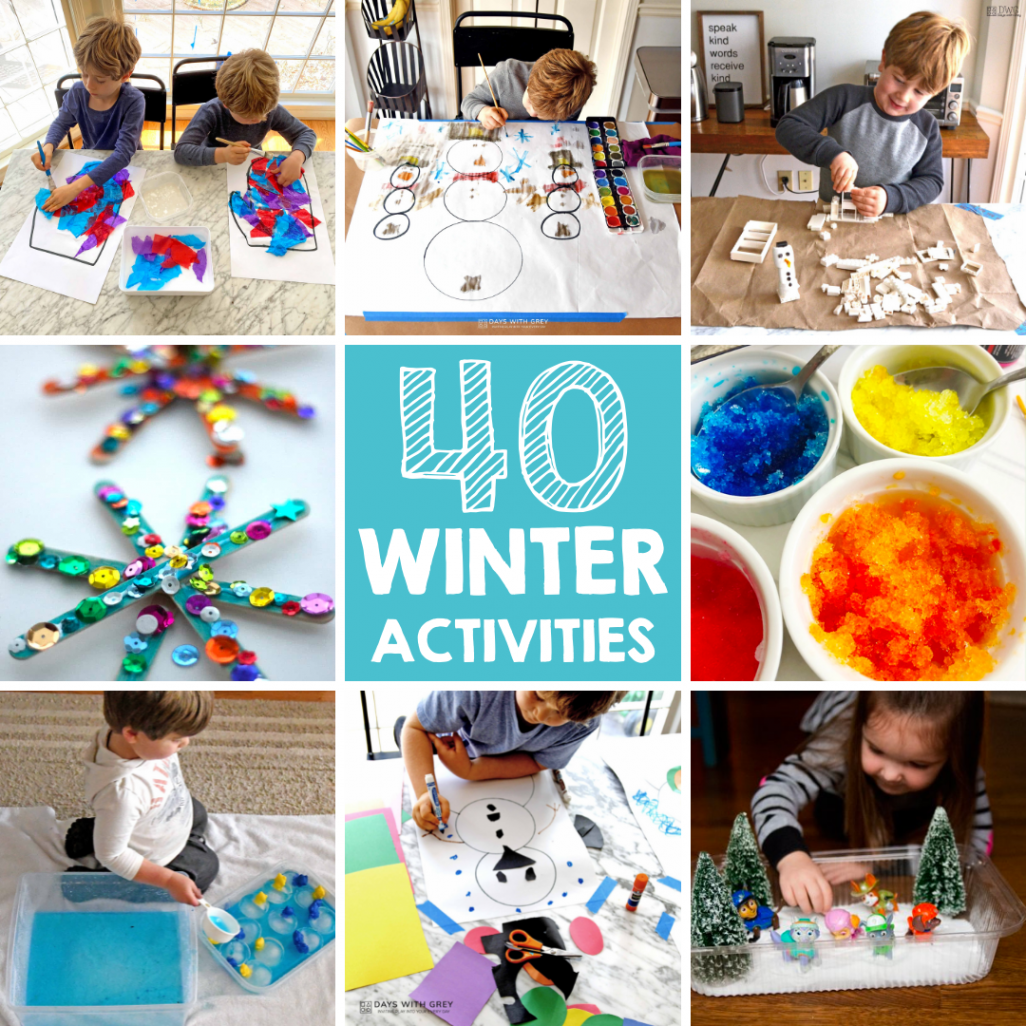 Fun Winter Activities for Kids - Days With Grey