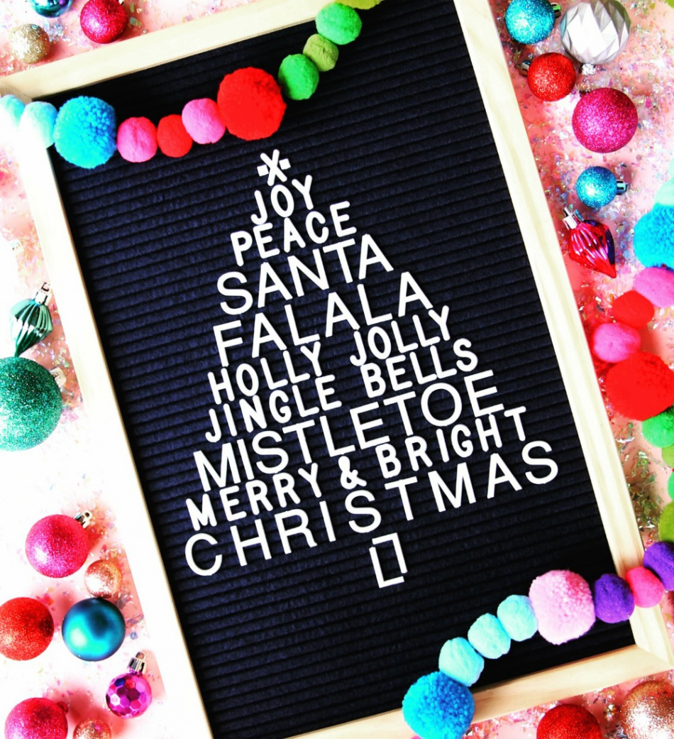 Holiday Letter Board Ideas and Inspiration - Kara Creates