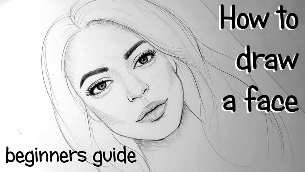 HOW TO DRAW FACES FOR BEGINNERS [EASY TUTORIAL]