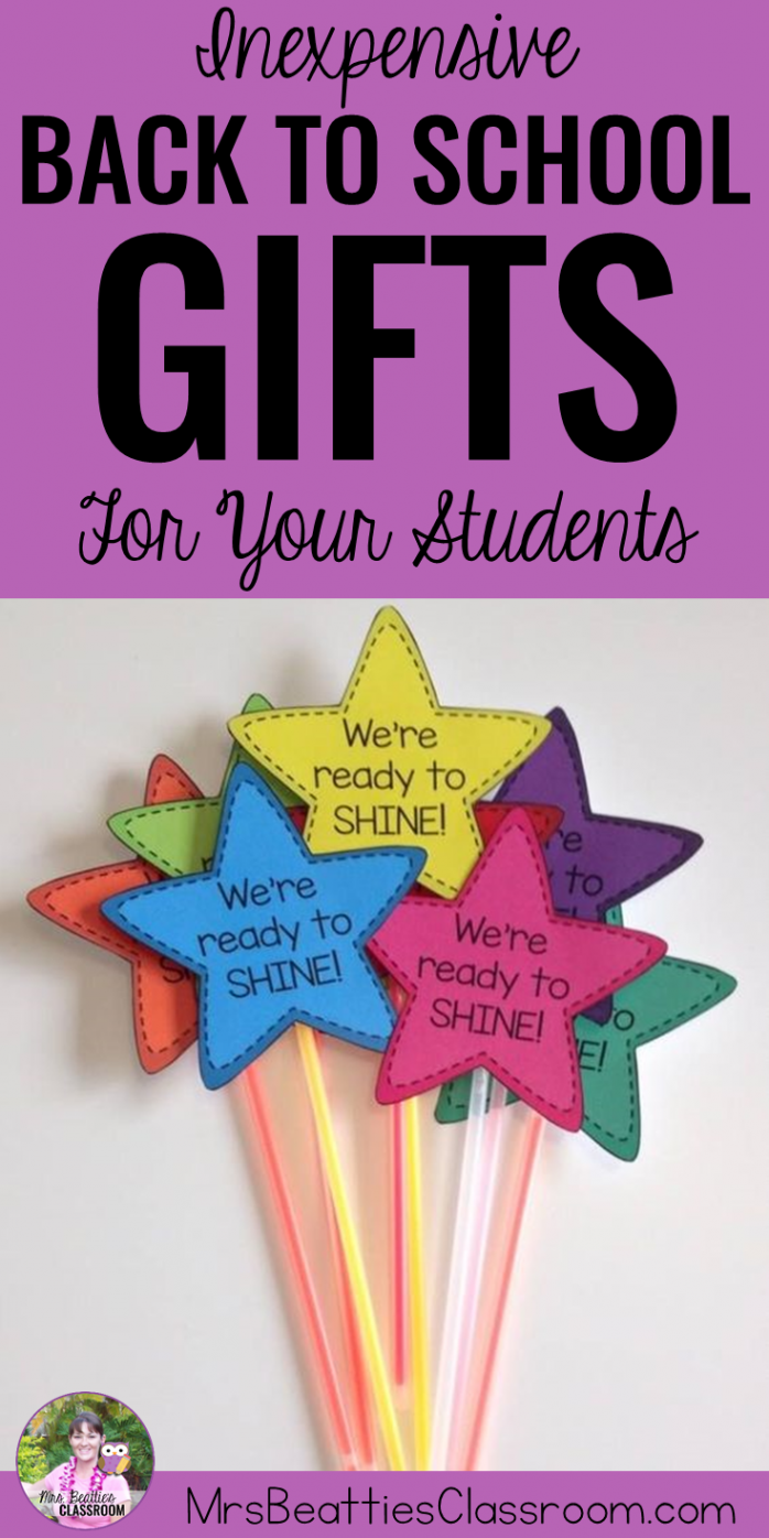 Inexpensive Back to School Gifts for Your Students