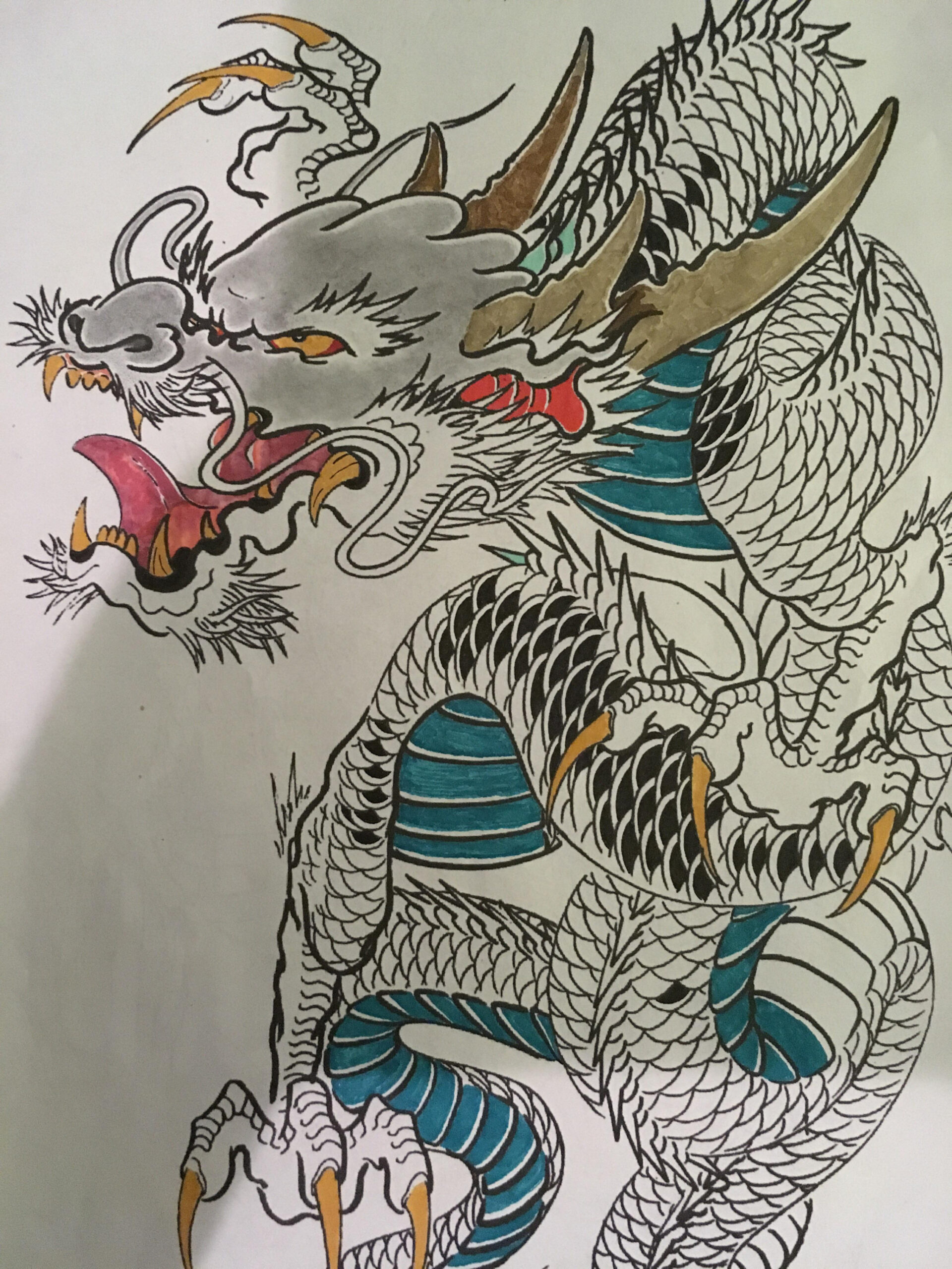 Is there any books on how to draw Japanese dragons accurately? I