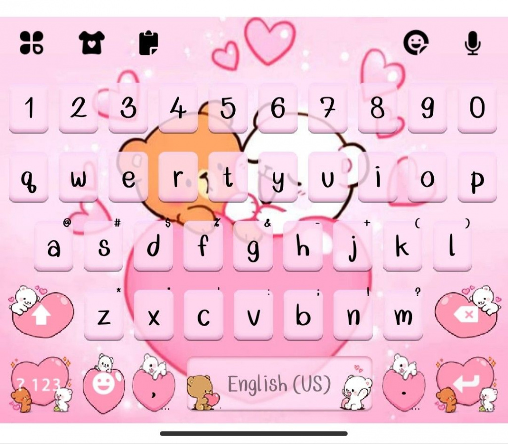 Keyboard cute  Pink keyboard wallpaper, Keyboard themes wallpaper