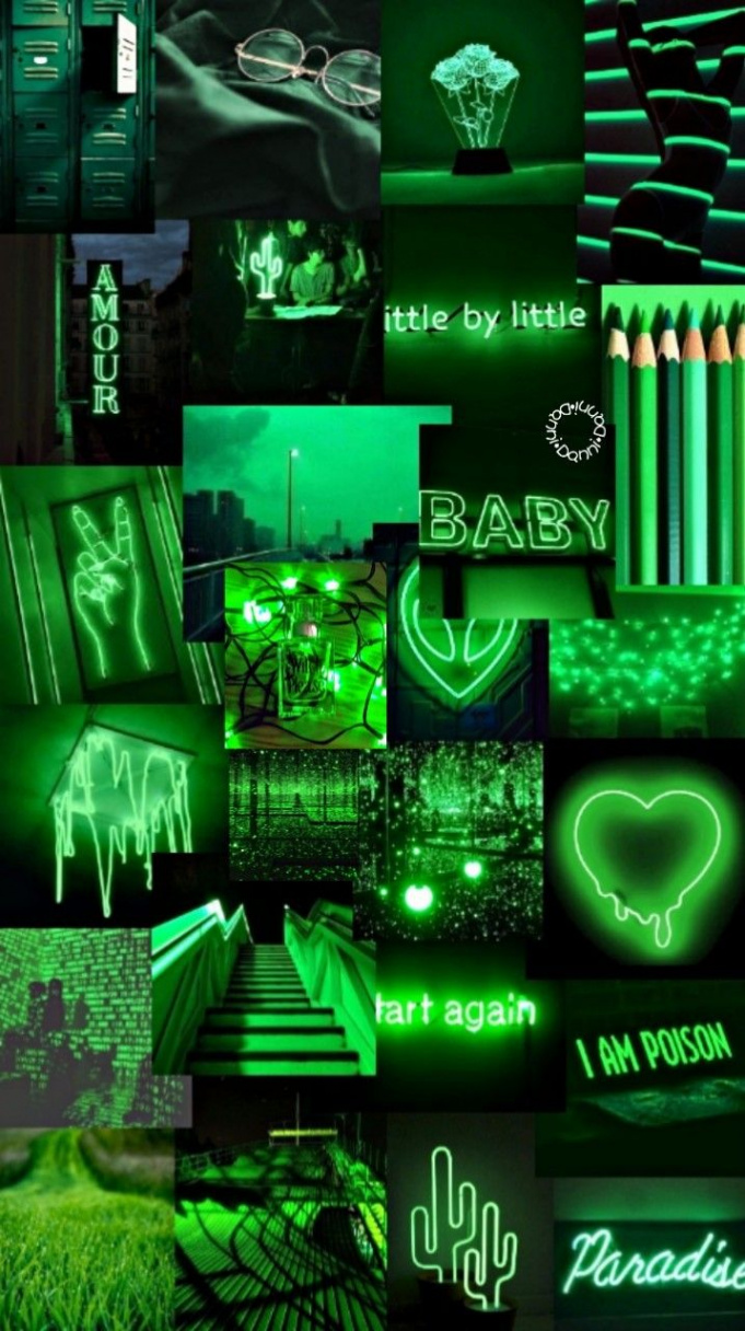 Lockscreen - Verde  Green aesthetic tumblr, Iphone wallpaper