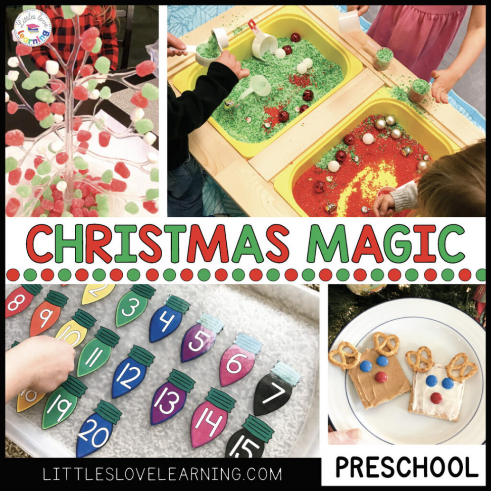 + Magical Preschool Christmas Activities (Includes Freebies!)