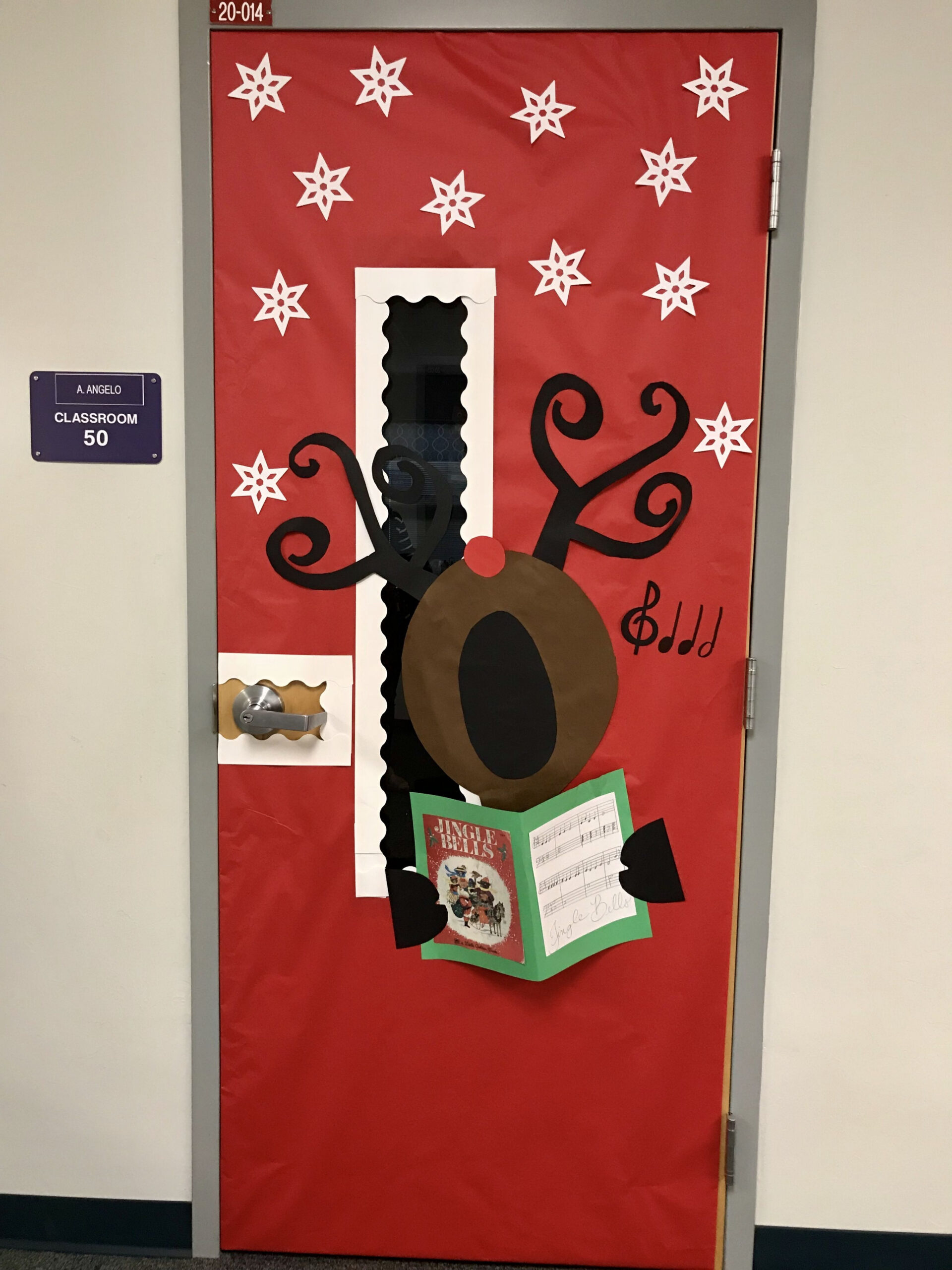 music room door  Winter door decorations classroom, Classroom