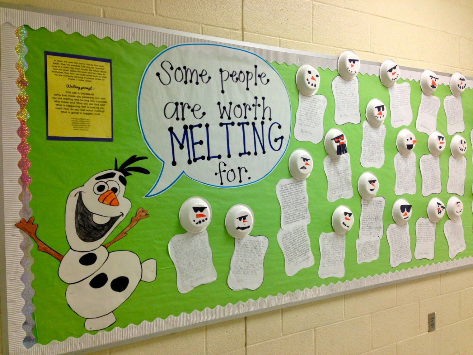 My Carolina Classroom: Some people are worth melting for