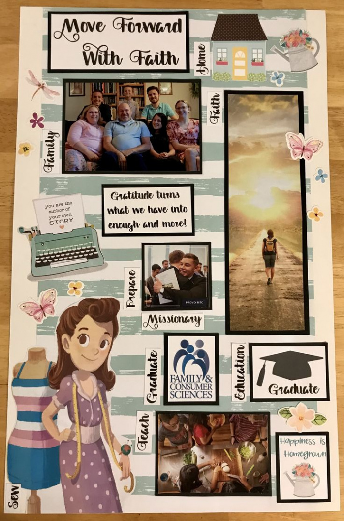 My vision board 😊  Family gratitude, Inspire others, Faith