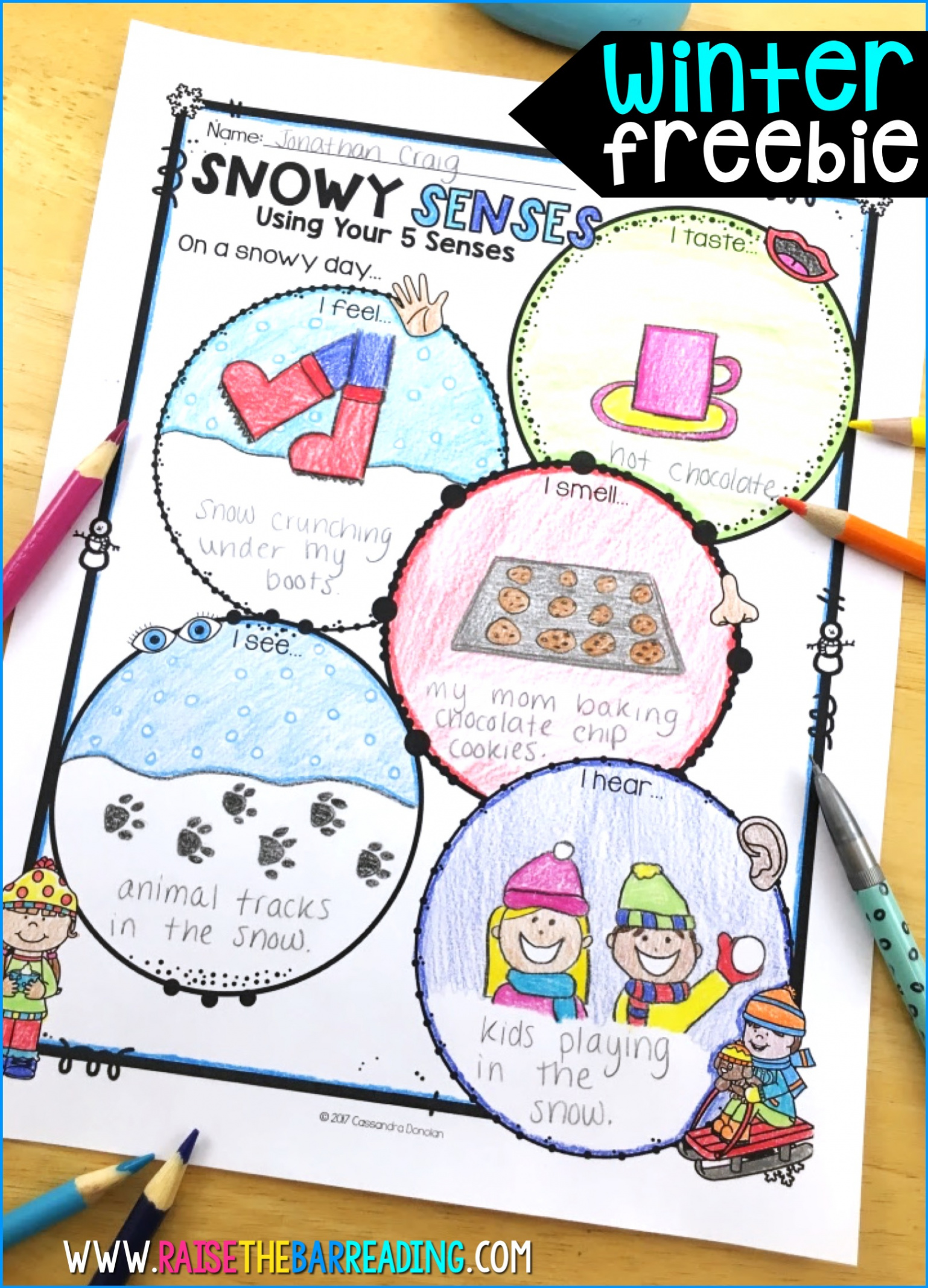 No Prep Winter Activities for the Elementary Classroom - Raise the