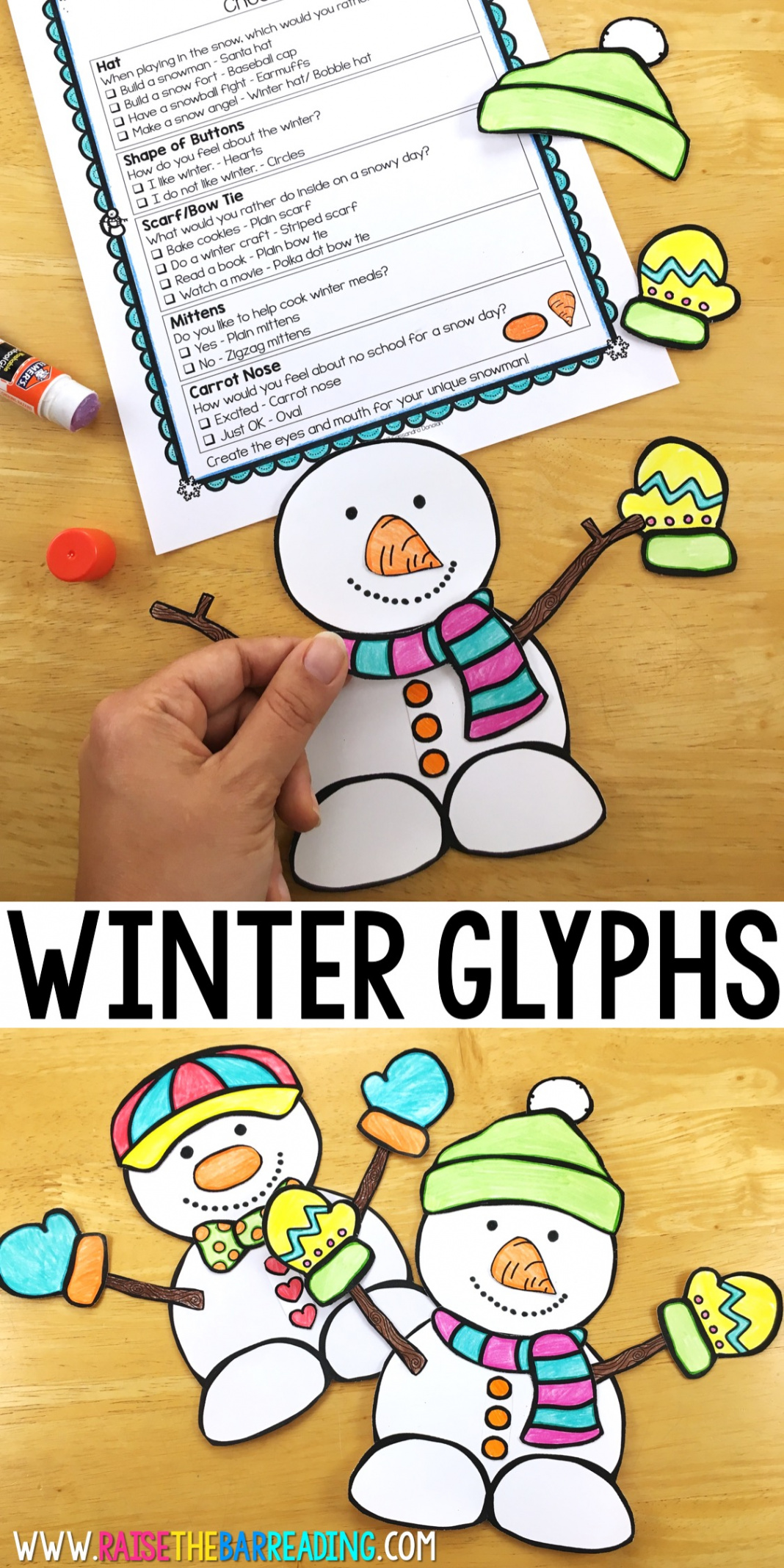 No Prep Winter Activities for the Elementary Classroom - Raise the