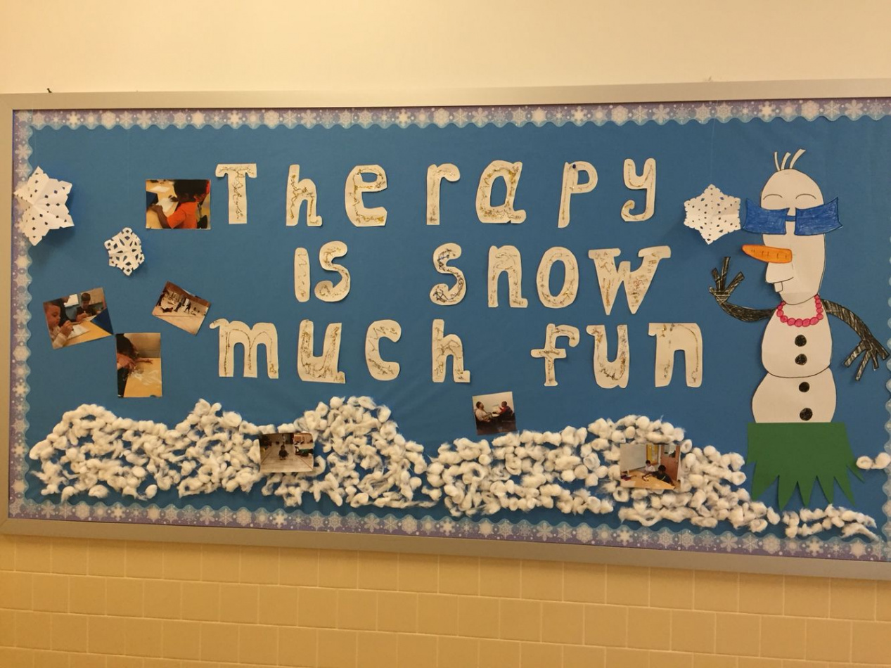 Occupational therapy bulletin board  Occupational therapy kids