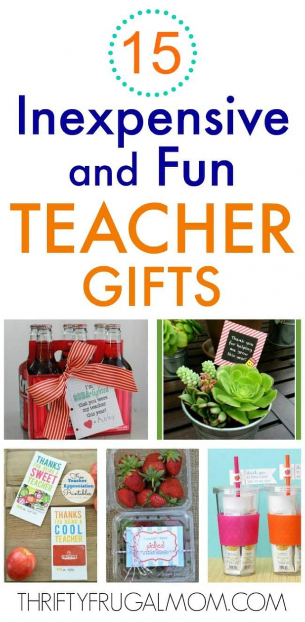 of the Best Cheap Teacher Gifts - Thrifty Frugal Mom