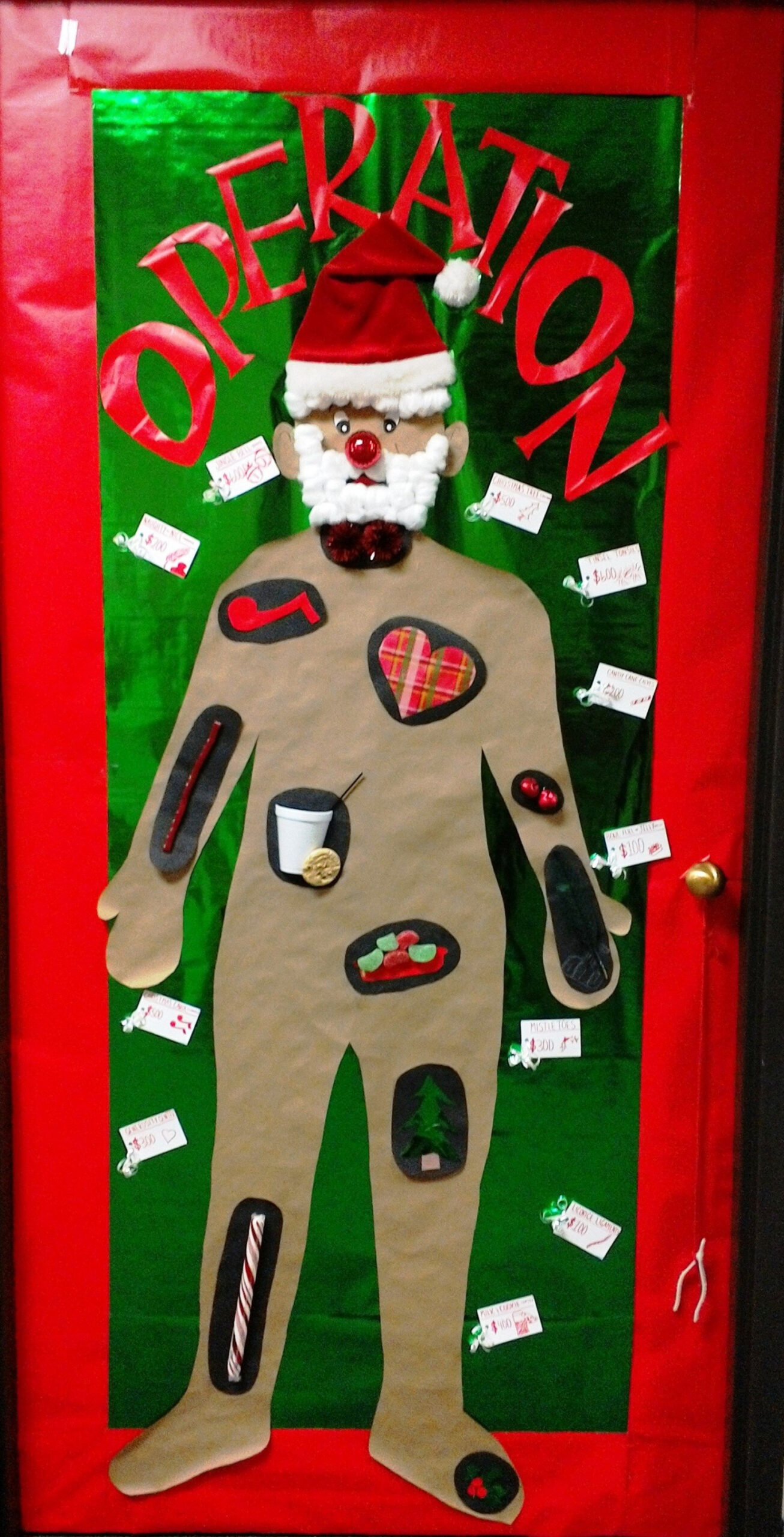 Operation Christmas Door  Door decorations classroom christmas