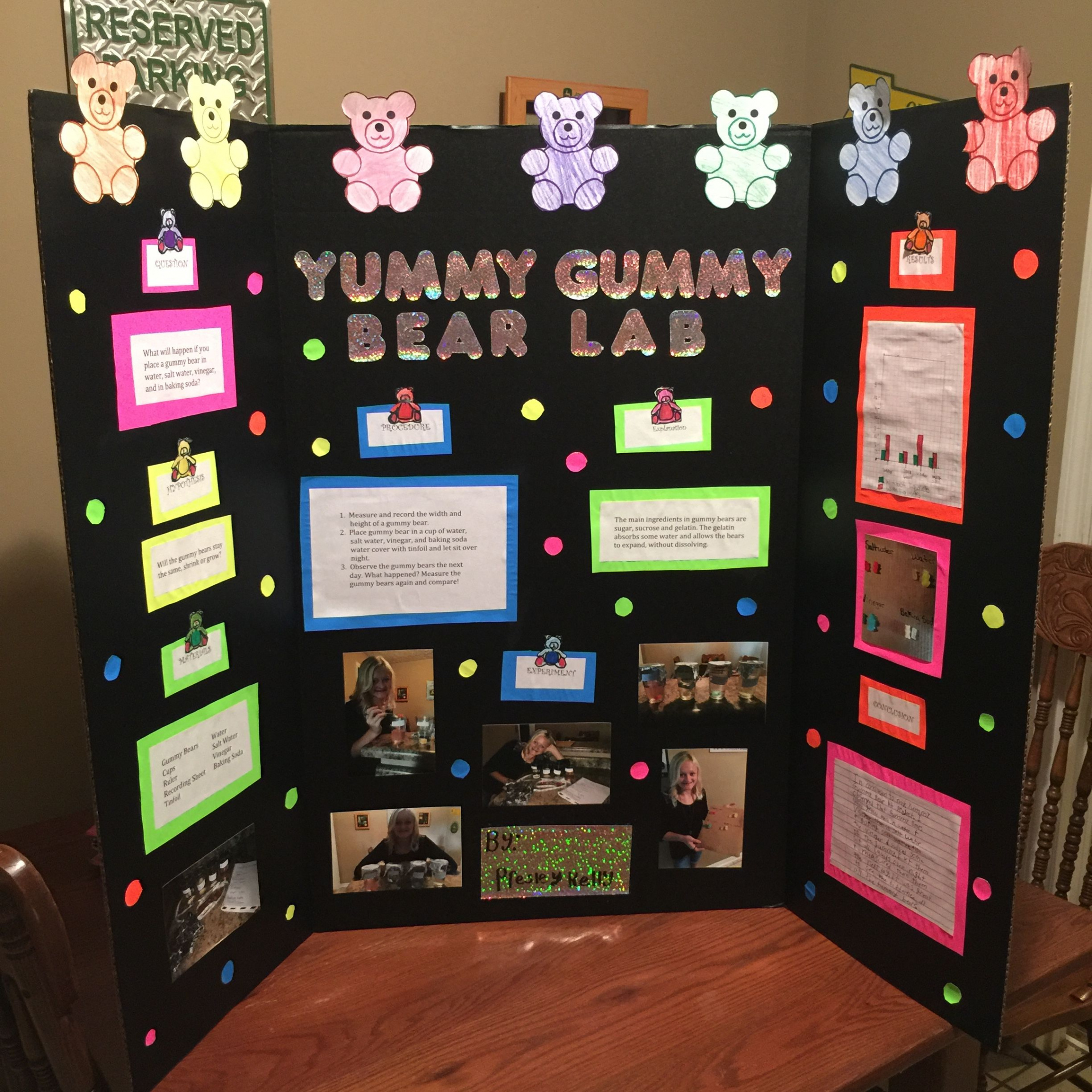 Our th grade science fair project