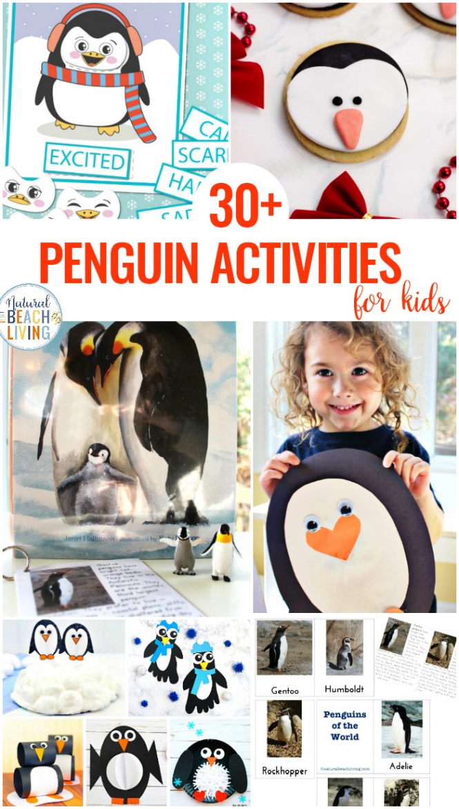 + Penguin Activities for Kids - Winter Theme Ideas, Crafts and