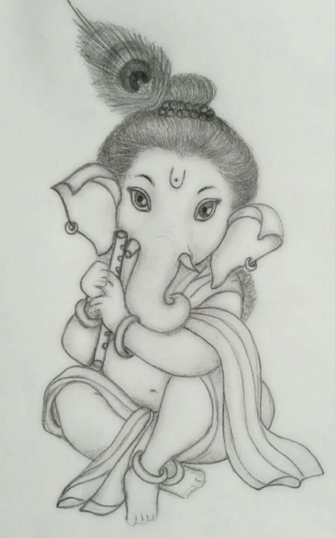 Pin by Suresh Dhawan on Ganesha  Pencil drawing images, Art