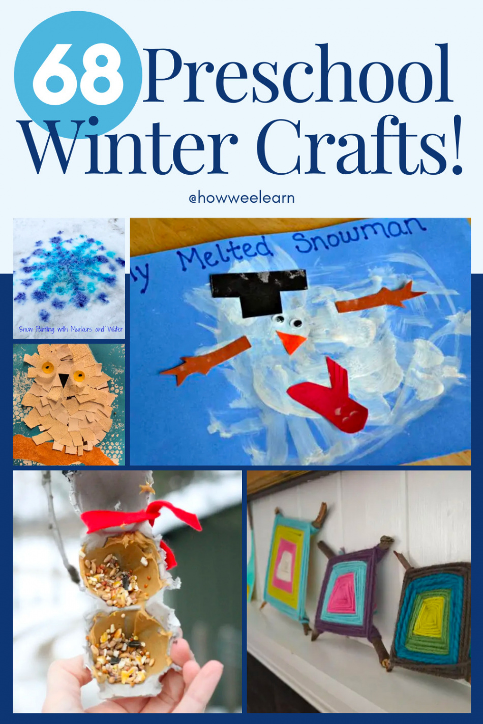 Preschool Crafts for Winter - How Wee Learn