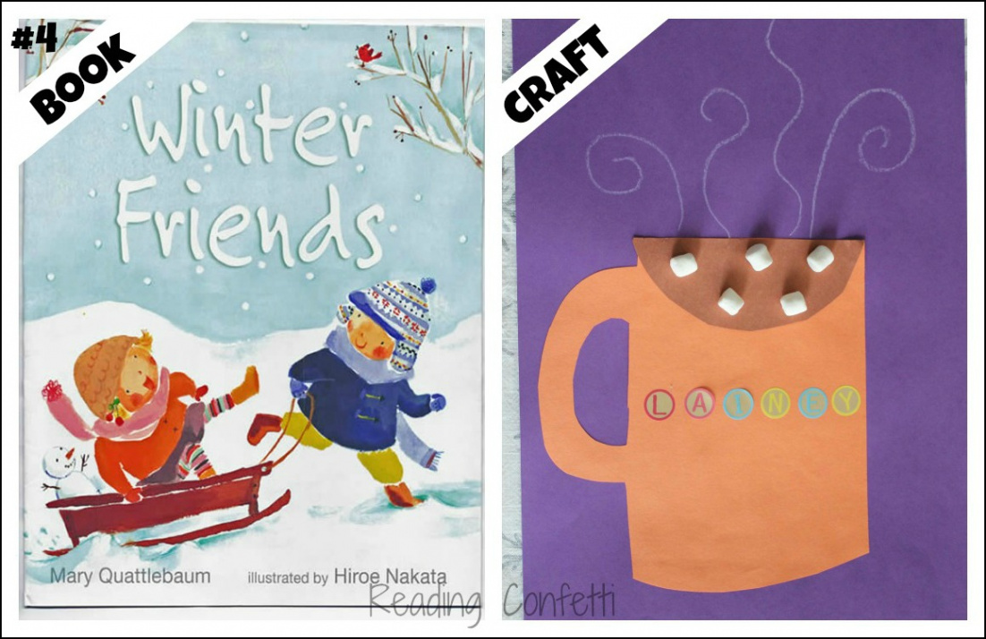 Reading Confetti:  Winter Books and Crafts for Kids