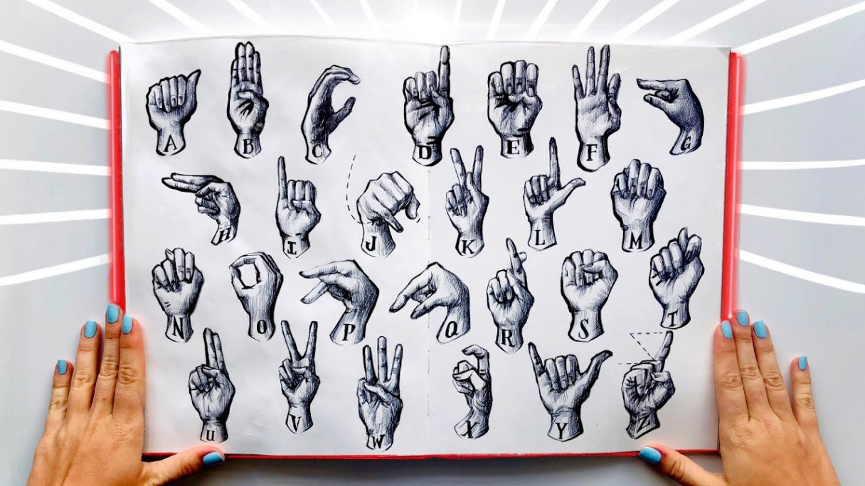 Sketchbook Challenge!  Hands in  Days