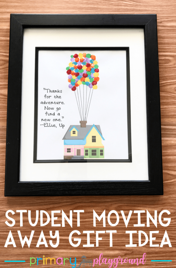 Student Moving Away Gift Idea - Primary Playground  Goodbye gifts