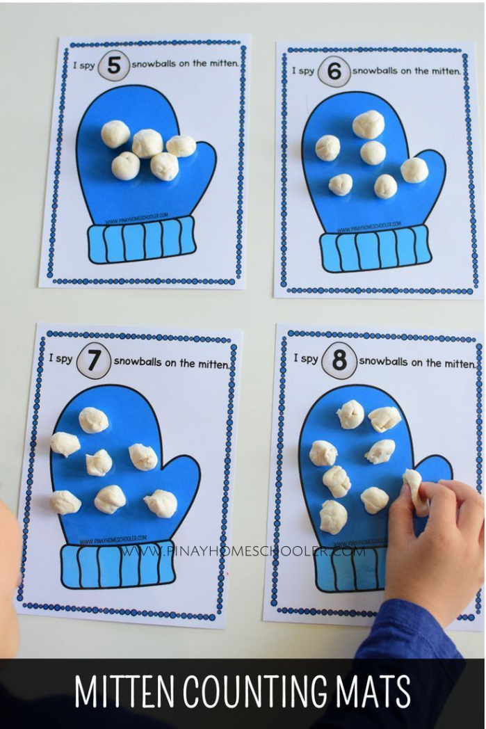 Winter Counting Activities for Kids