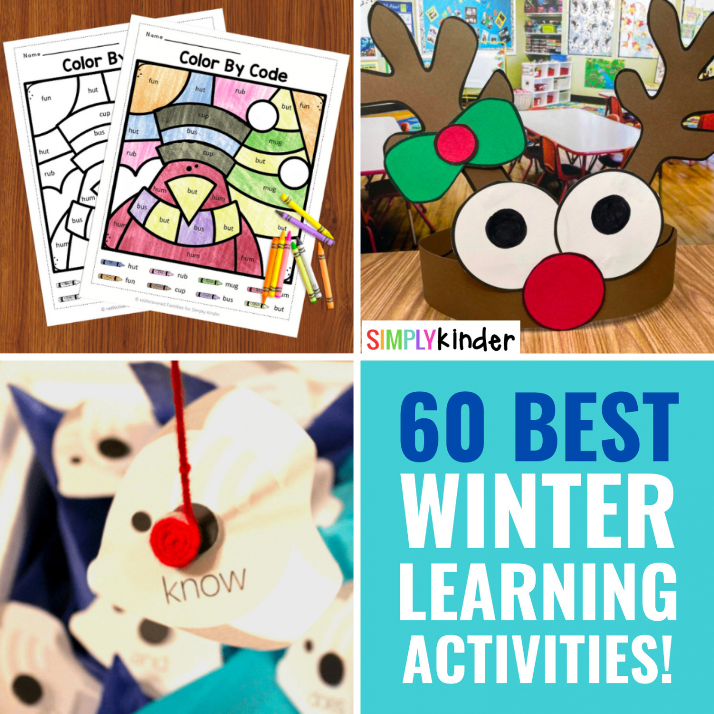 Winter Learning Activities For Kindergarten - Simply Kinder