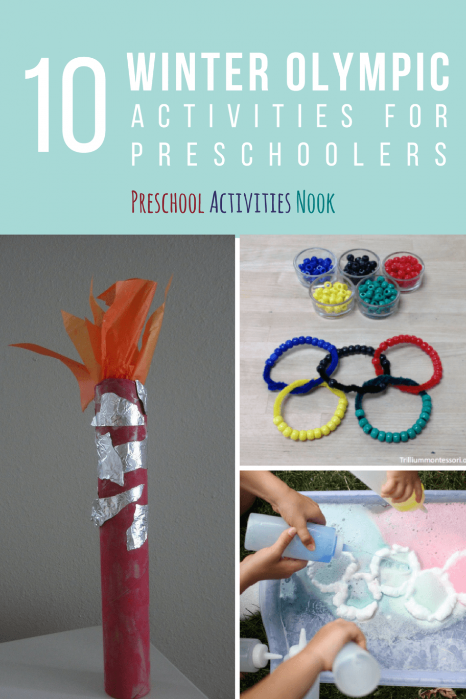 Winter Olympic Activities for Preschoolers - Preschool