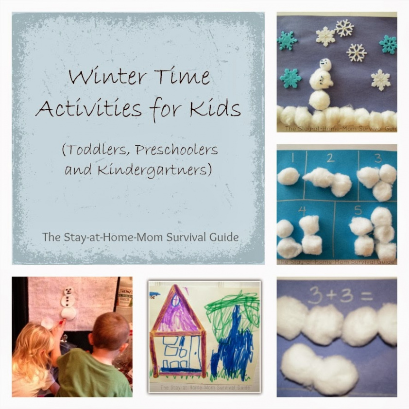 Winter Time Activities for Kids » The Stay-at-Home-Mom Survival Guide